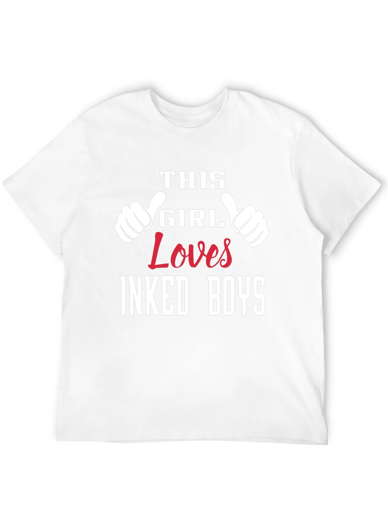 This Girl Loves Inked Boys Graphic T-Shirt