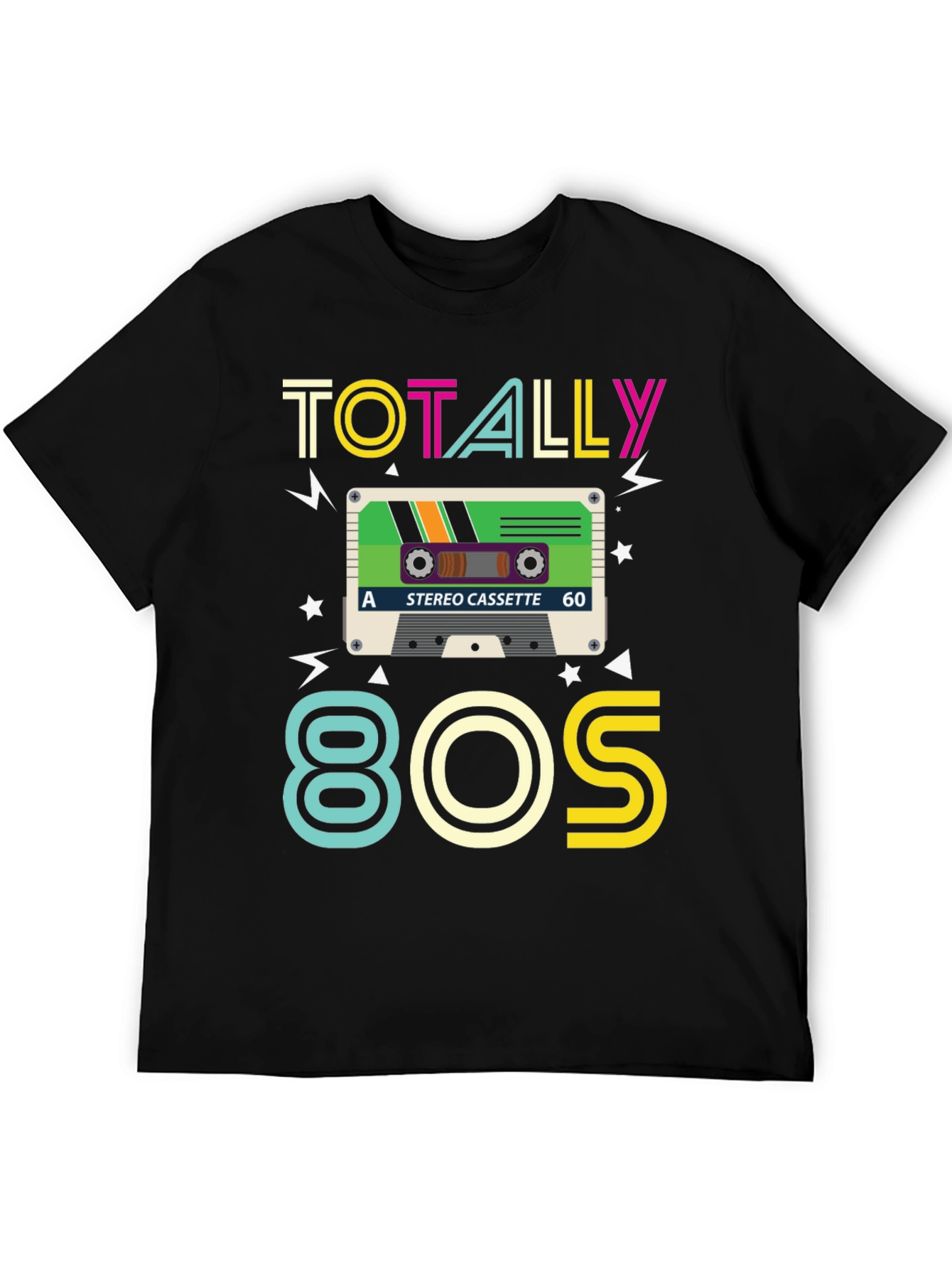 Totally 80s Retro Cassette T-Shirt