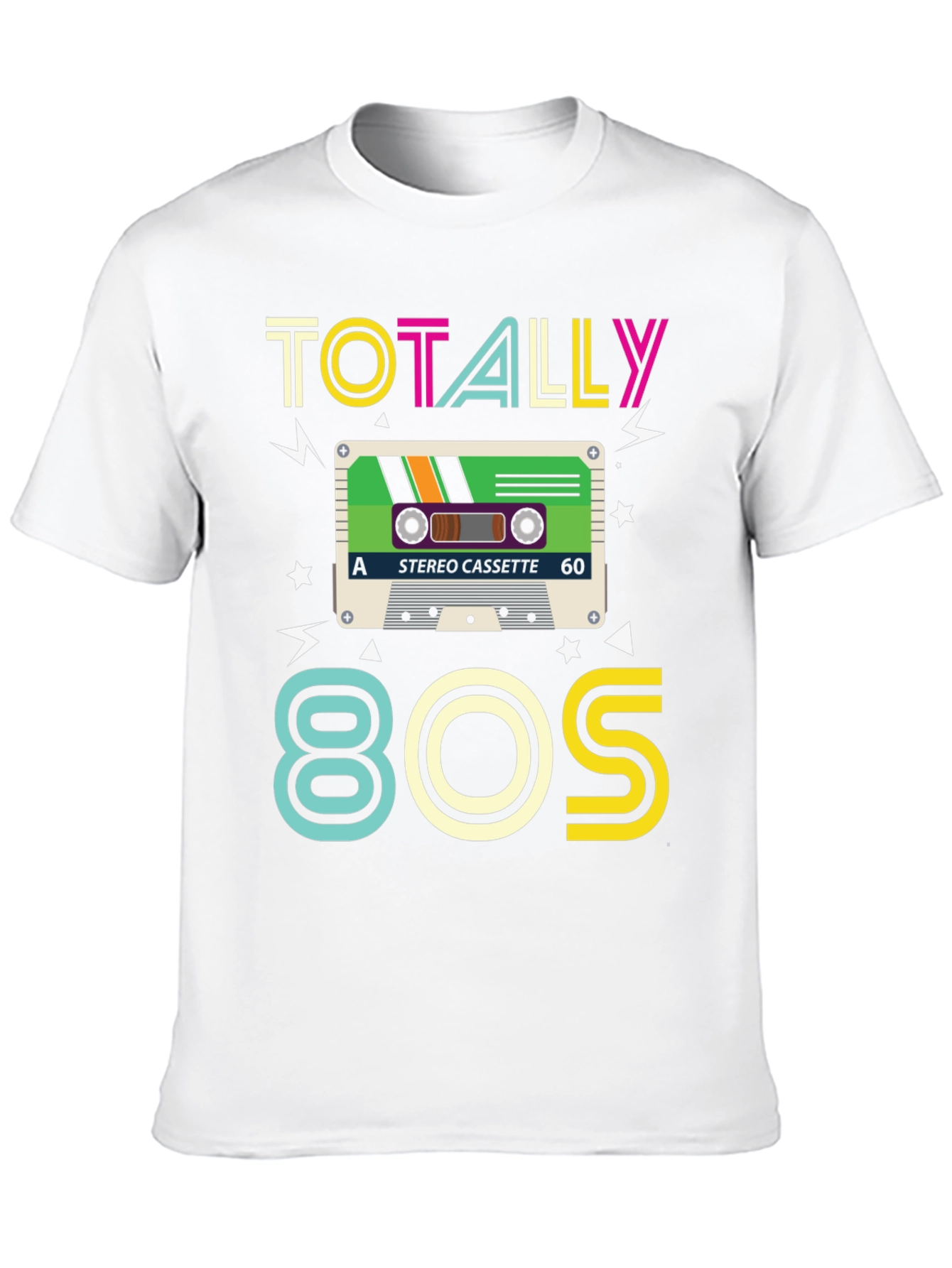 Totally 80s Retro Cassette T-Shirt
