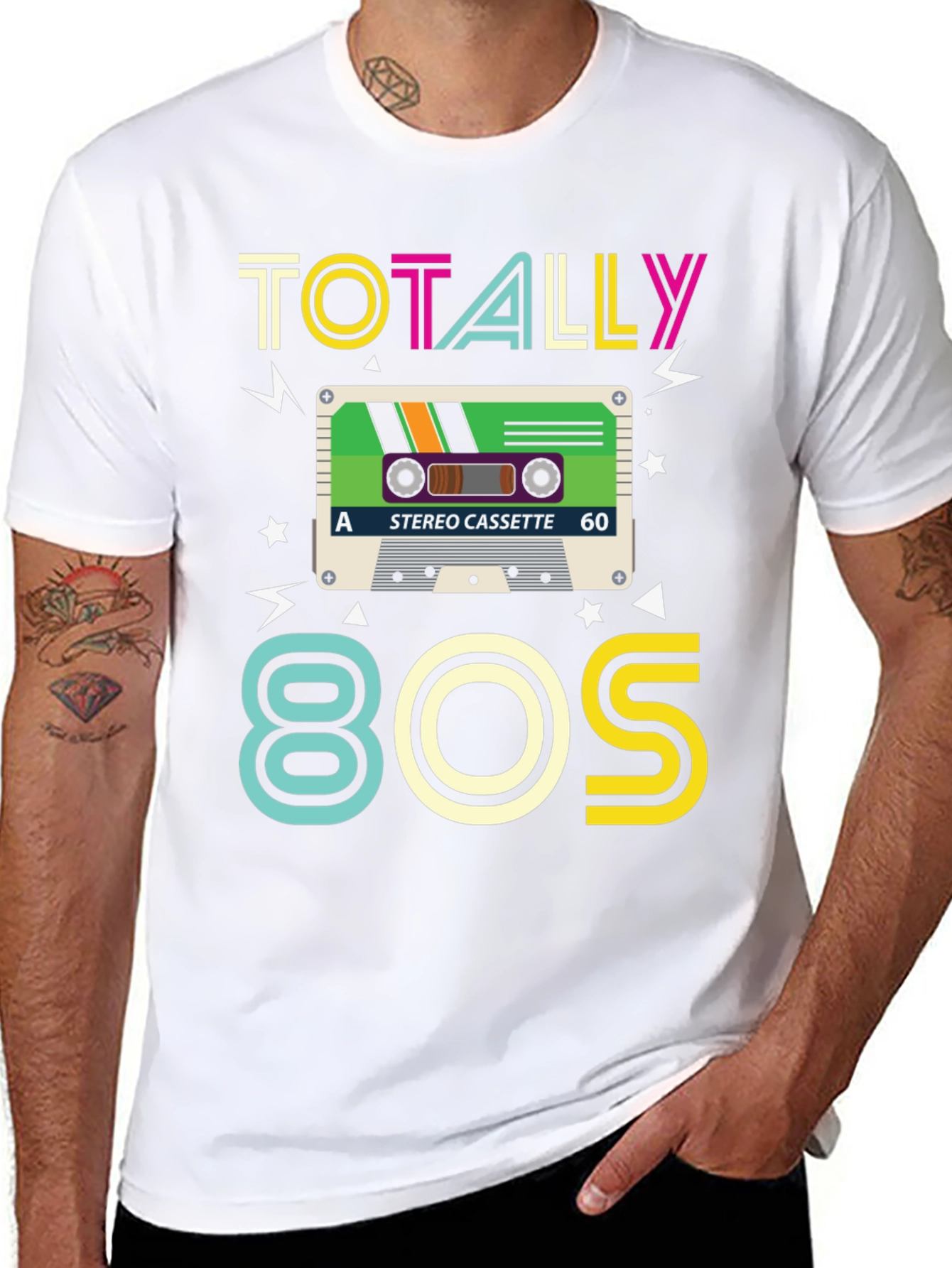 Totally 80s Retro Cassette T-Shirt