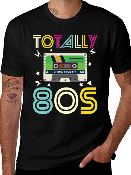 Totally 80s Retro Cassette T-Shirt