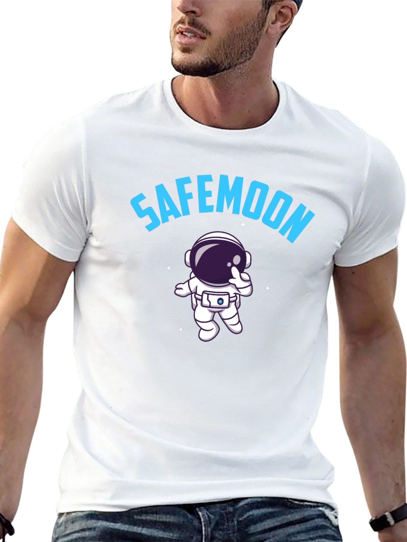 Safemoon Astronaut Black T-Shirt