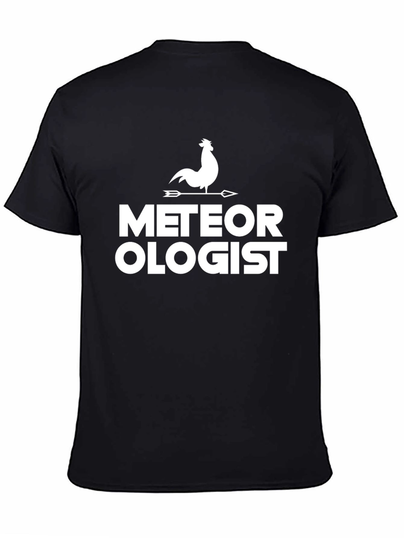 Meteorologist Rooster Weathervane T-Shirt