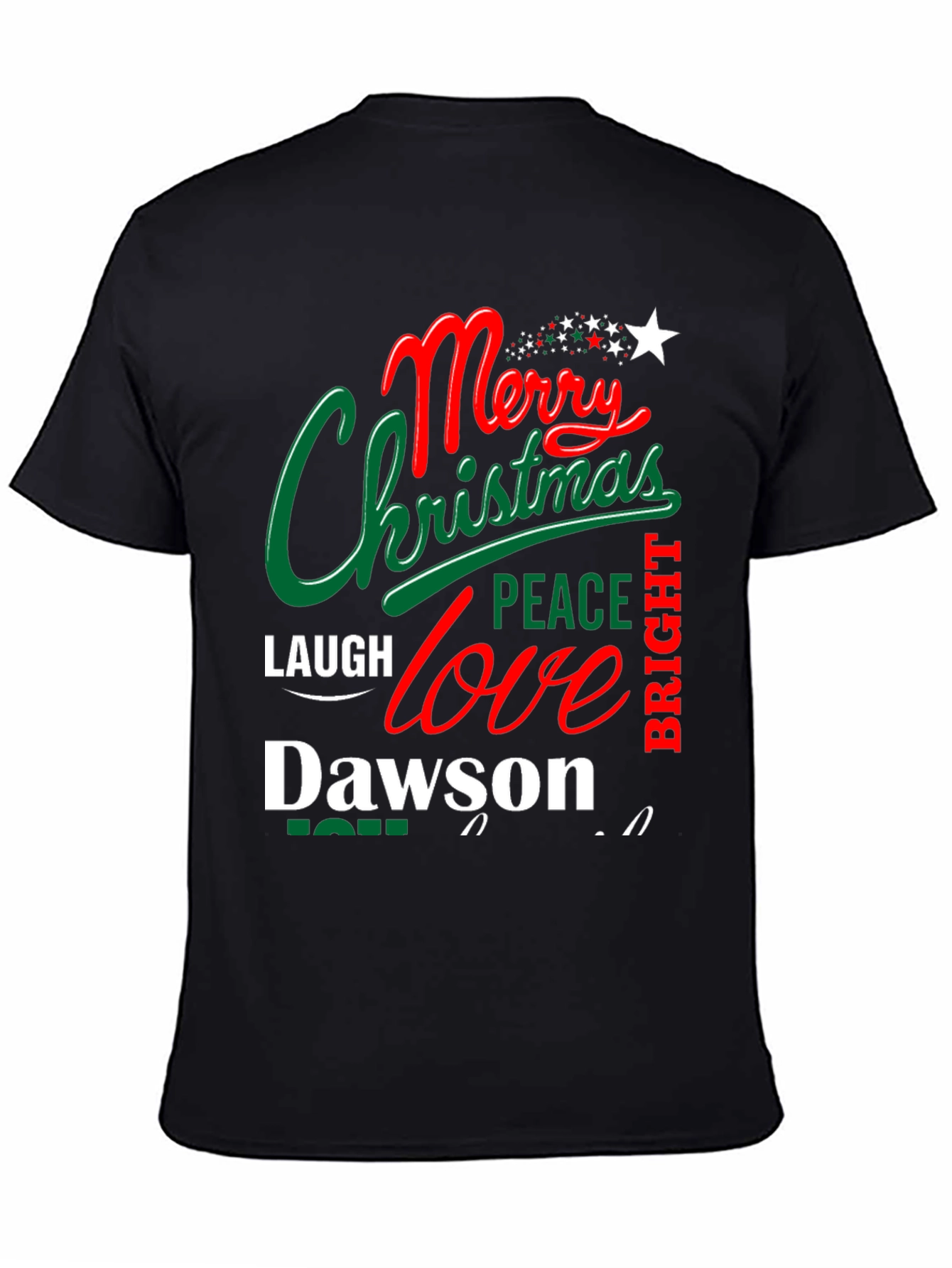 Merry Christmas Dawson T-Shirt Holiday Tee