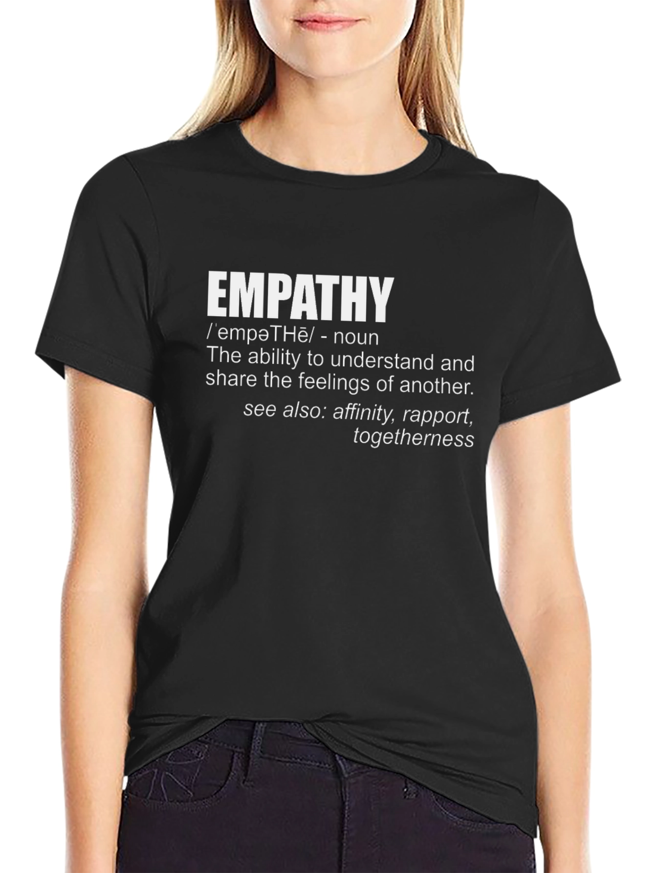 Empathy Definition T-Shirt - Soft Cotton Blend