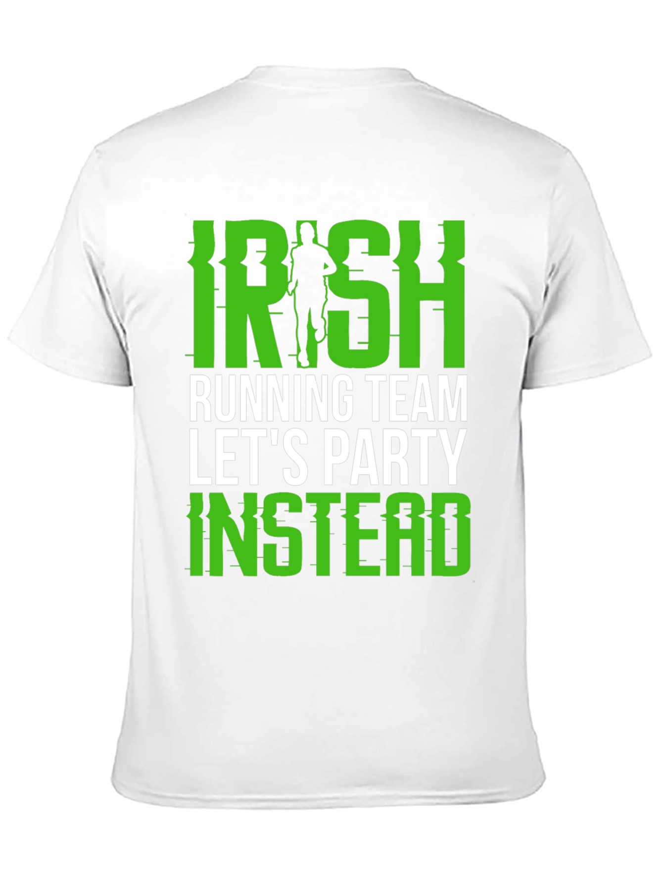 Irish Running Team Party Tee - Black