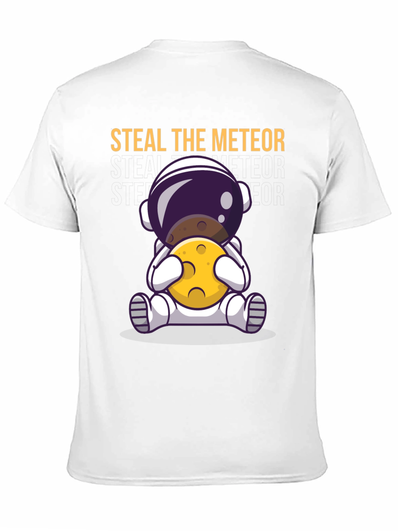 Steal the Meteor Astronaut Graphic T-Shirt