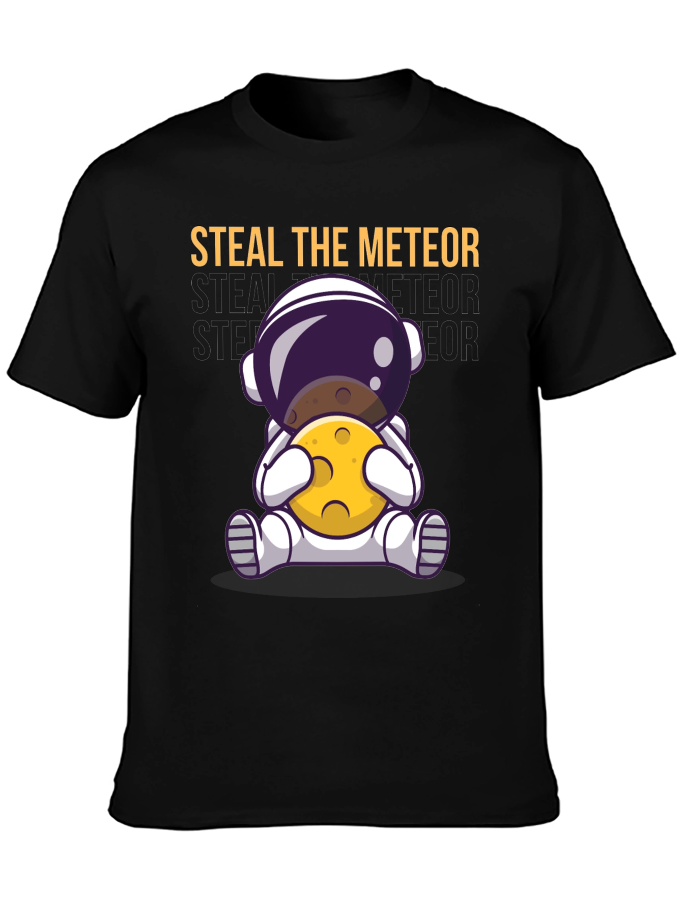 Steal the Meteor Astronaut Graphic T-Shirt