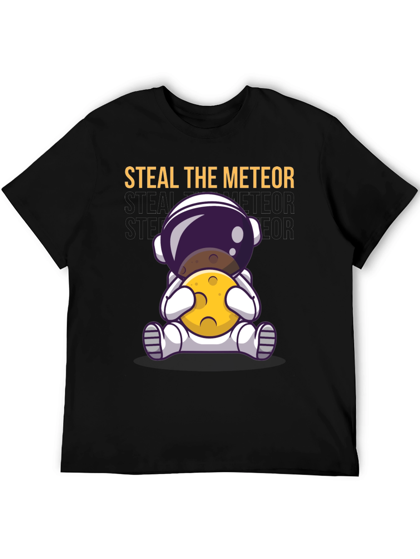 Steal the Meteor Astronaut Graphic T-Shirt