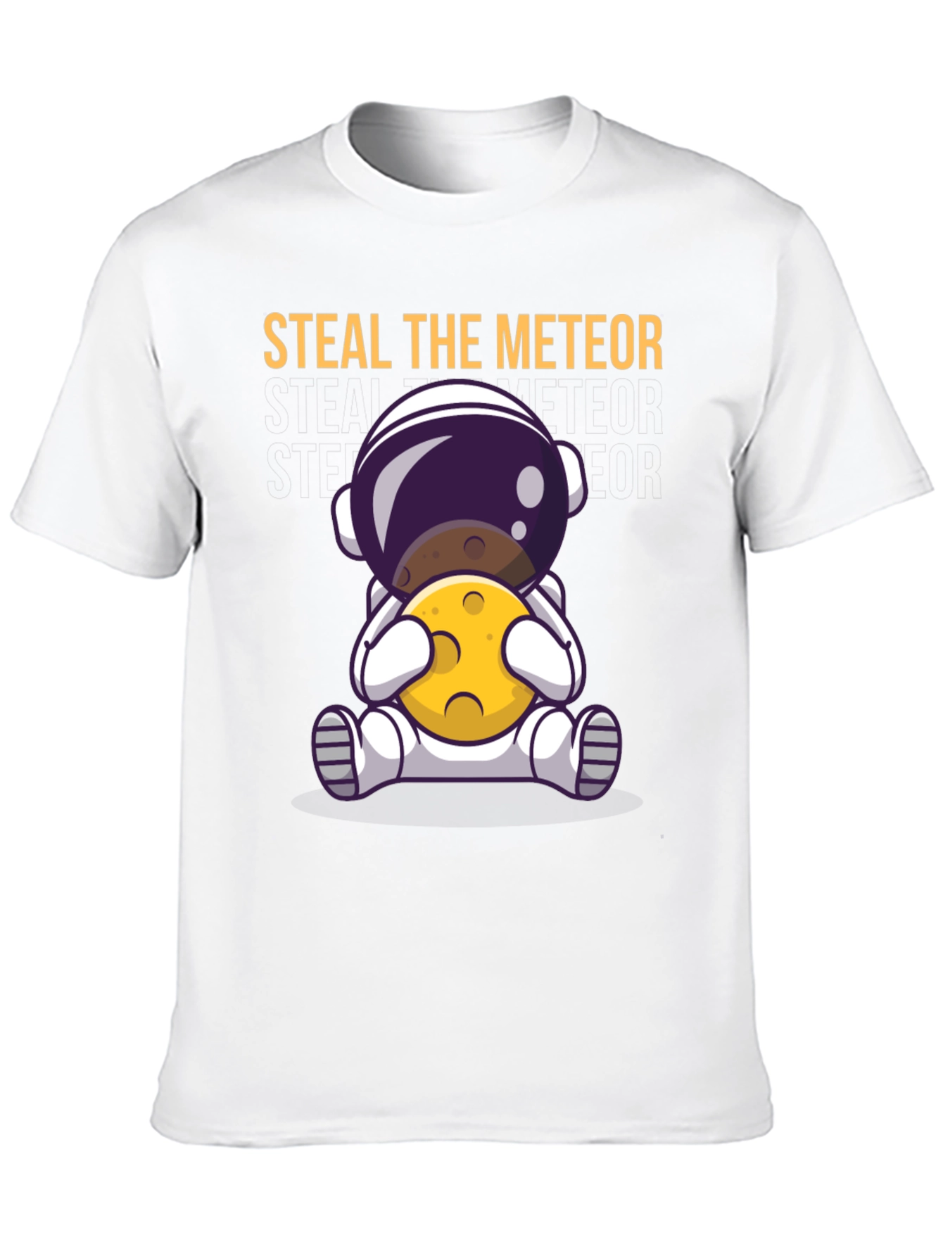 Steal the Meteor Astronaut Graphic T-Shirt