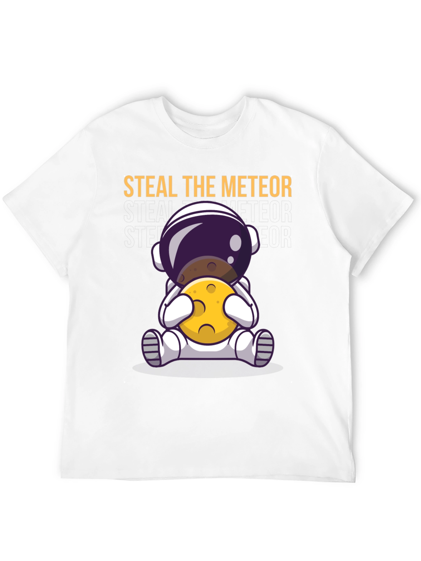 Steal the Meteor Astronaut Graphic T-Shirt