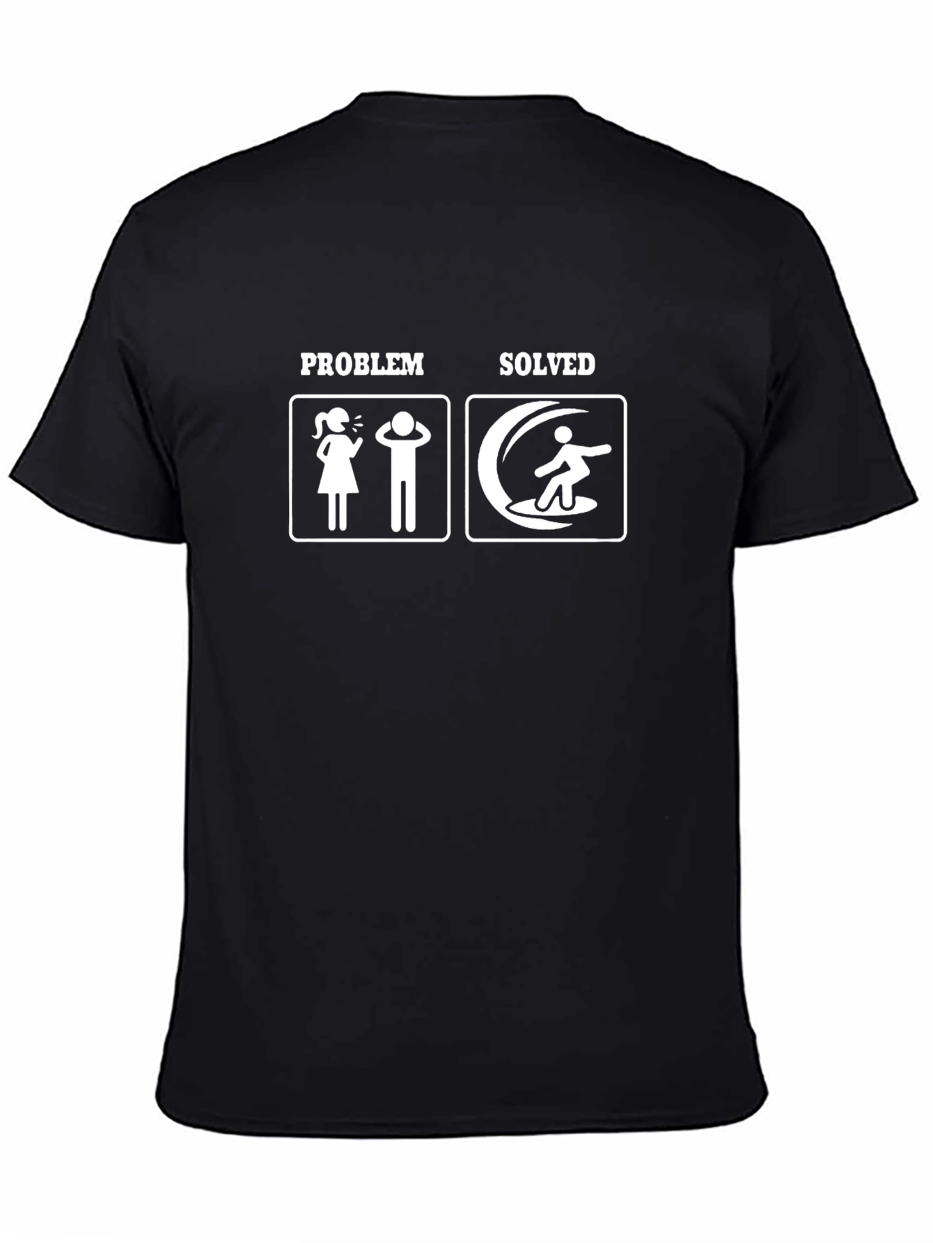 Problem Solved Surfing Graphic Tee