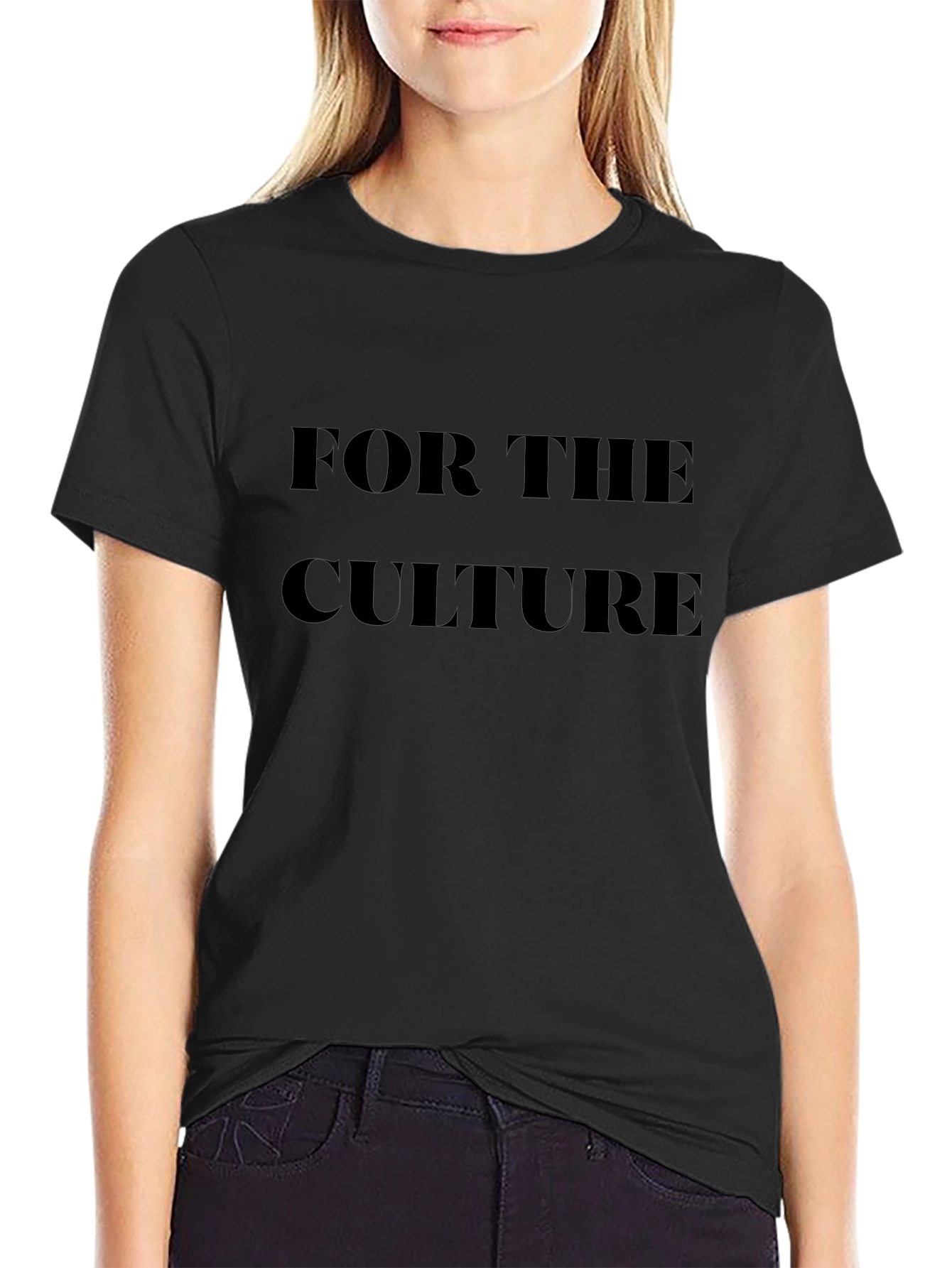 For the Culture Black T-Shirt
