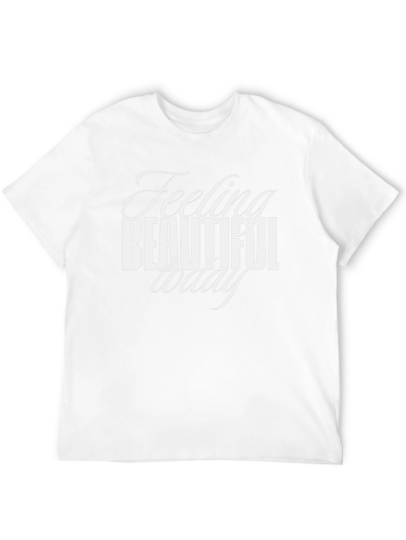 Feeling Beautiful Today Black Graphic Tee