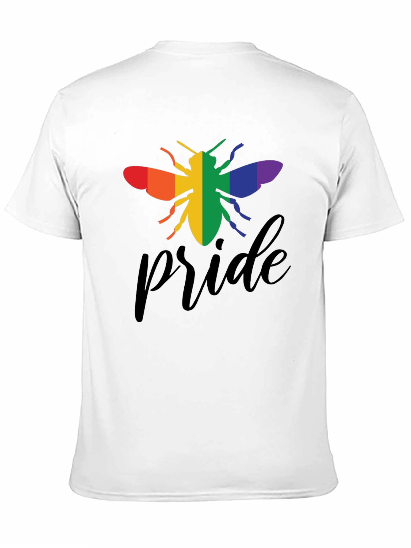 Pride Bee Graphic Tee - Black