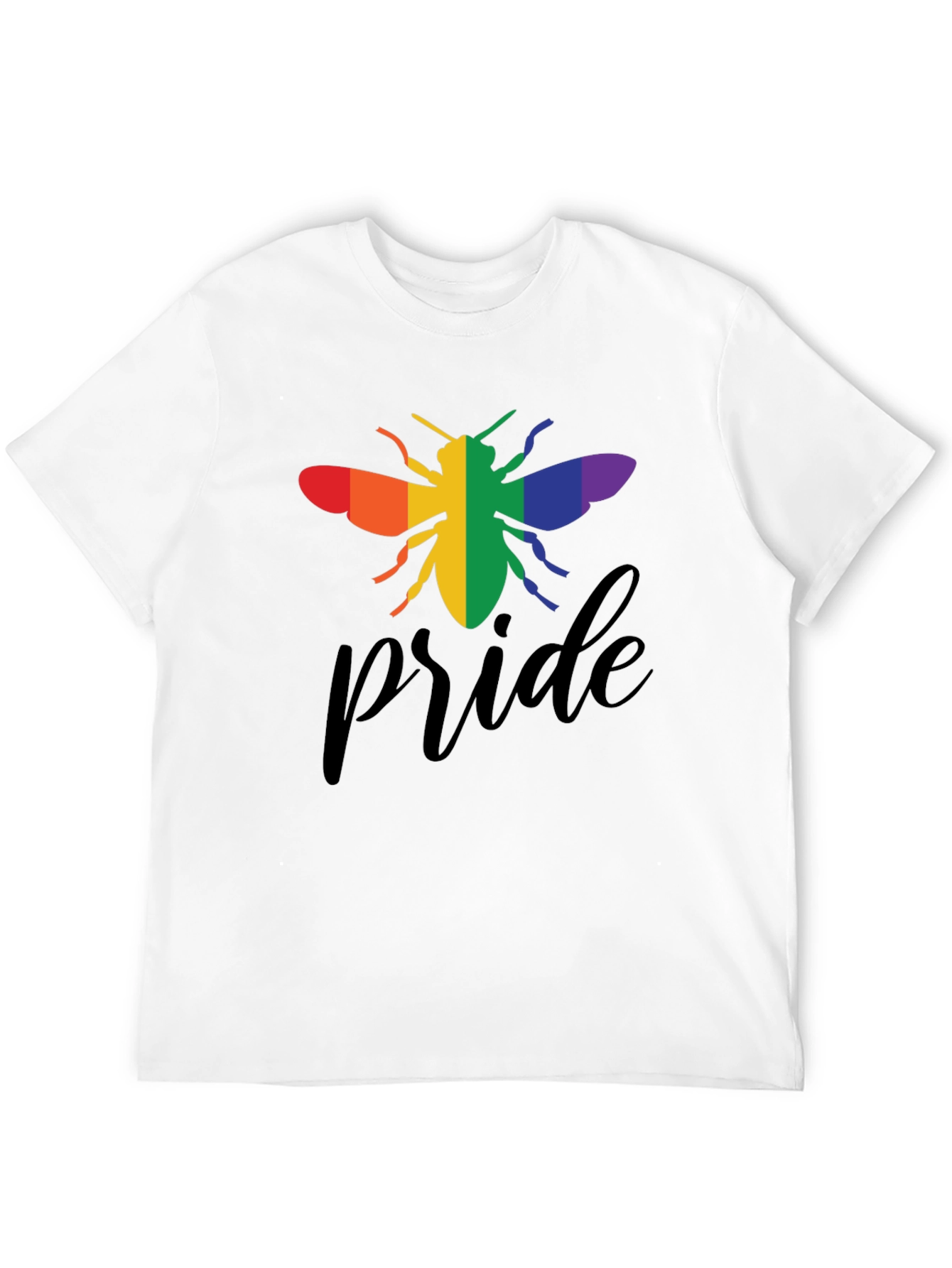 Pride Bee Graphic Tee - Black