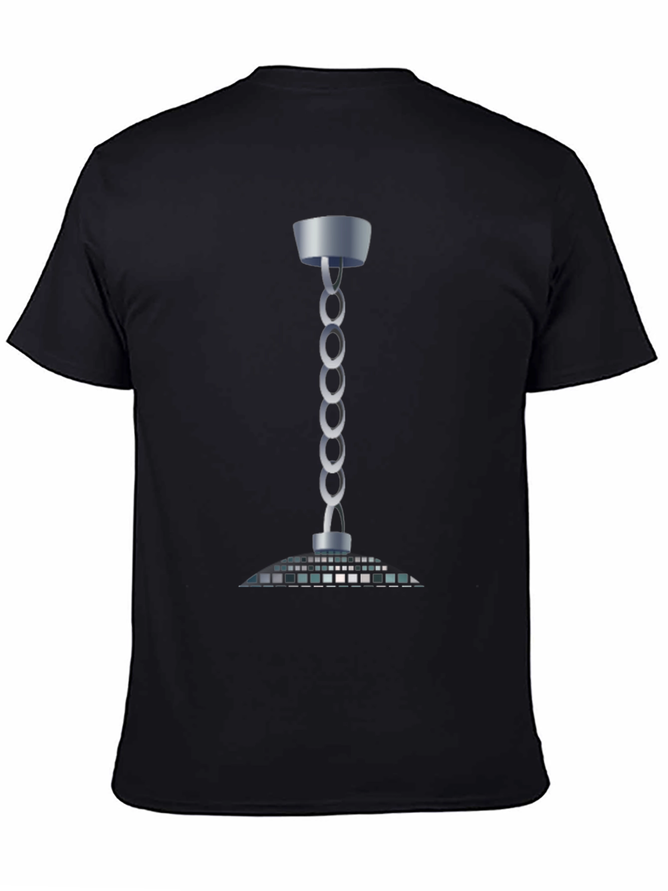 Disco Ball Chain T-Shirt - Retro Party Style