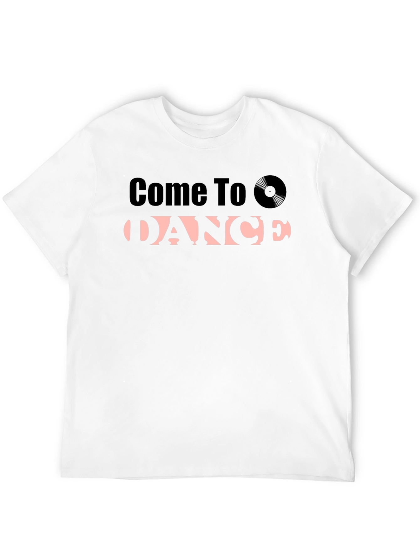 Come To Dance Black Graphic Tee