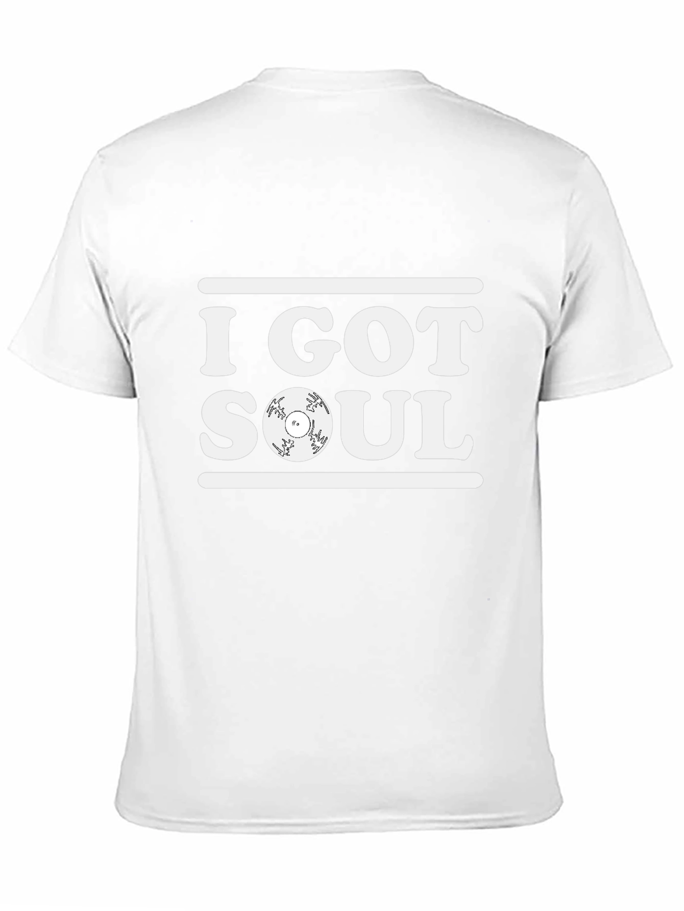 I Got Soul Graphic Tee - Black Cotton T-Shirt