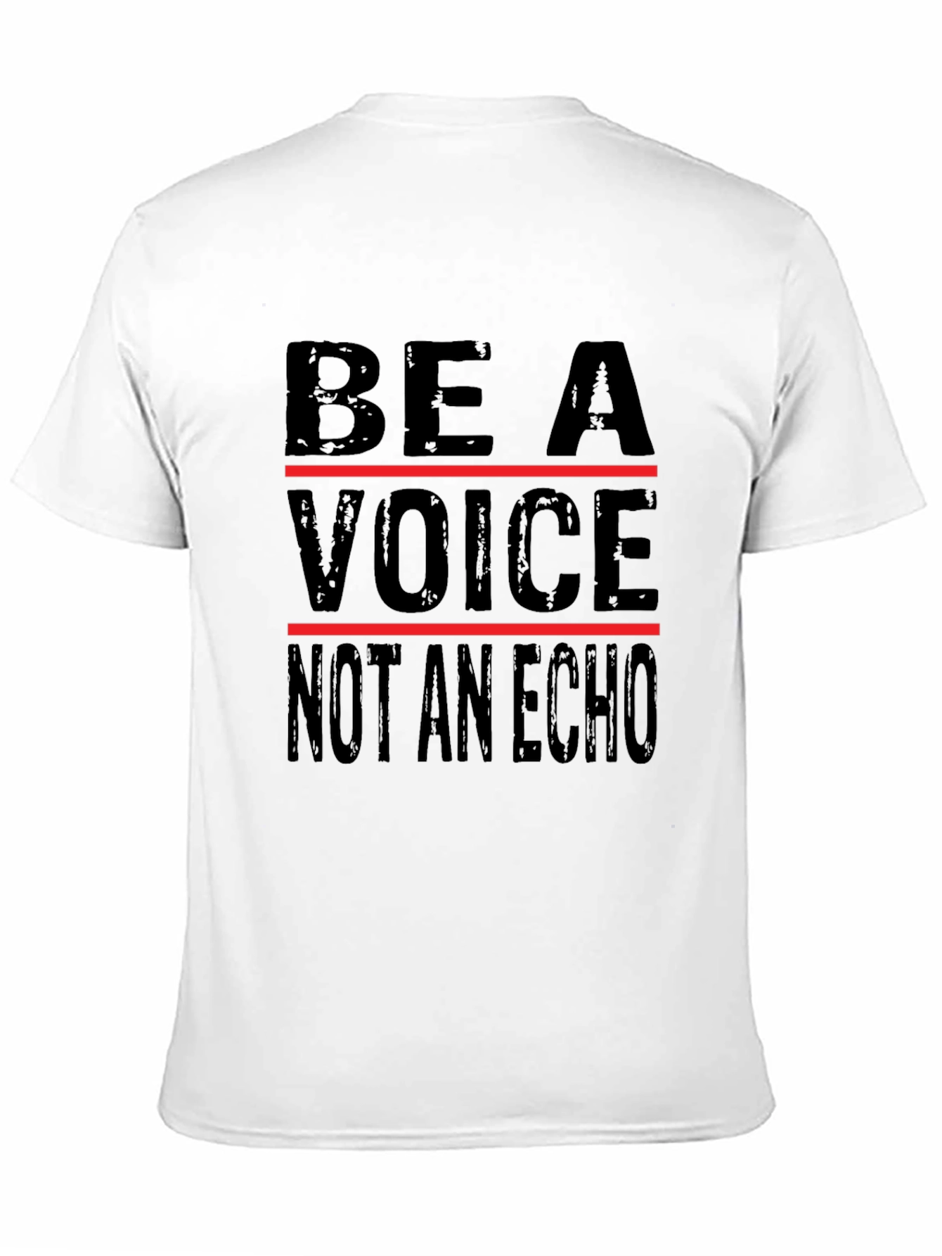 Be A Voice Graphic T-Shirt - Black