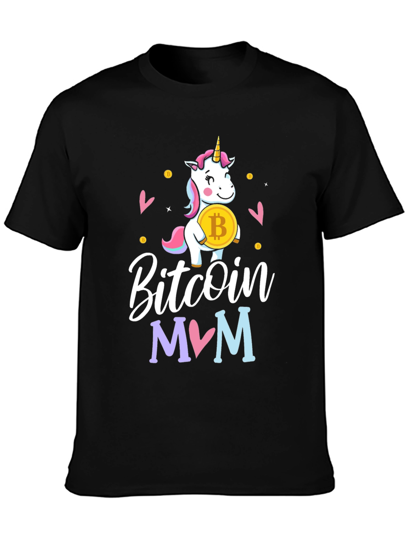 Bitcoin Mom Unicorn T-Shirt