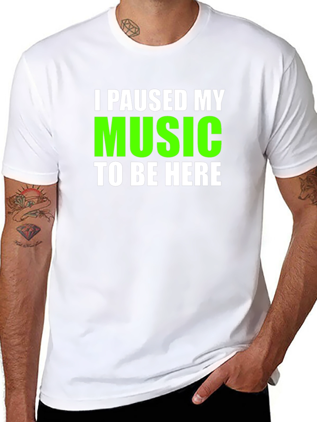 I Paused My Music T-Shirt