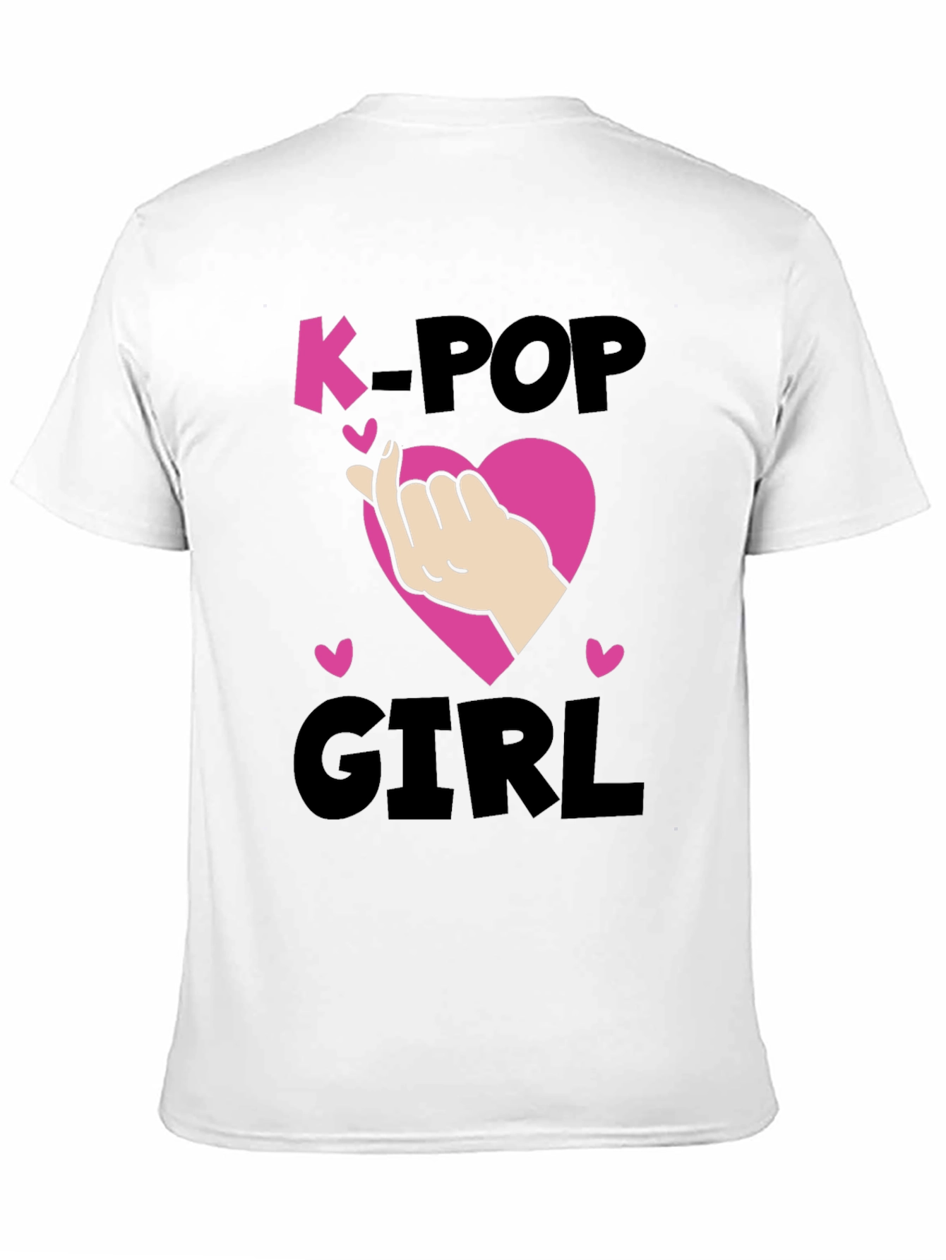 K-Pop Girl Heart Sign T-Shirt