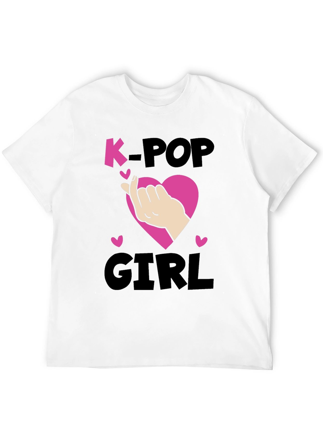 K-Pop Girl Heart Sign T-Shirt
