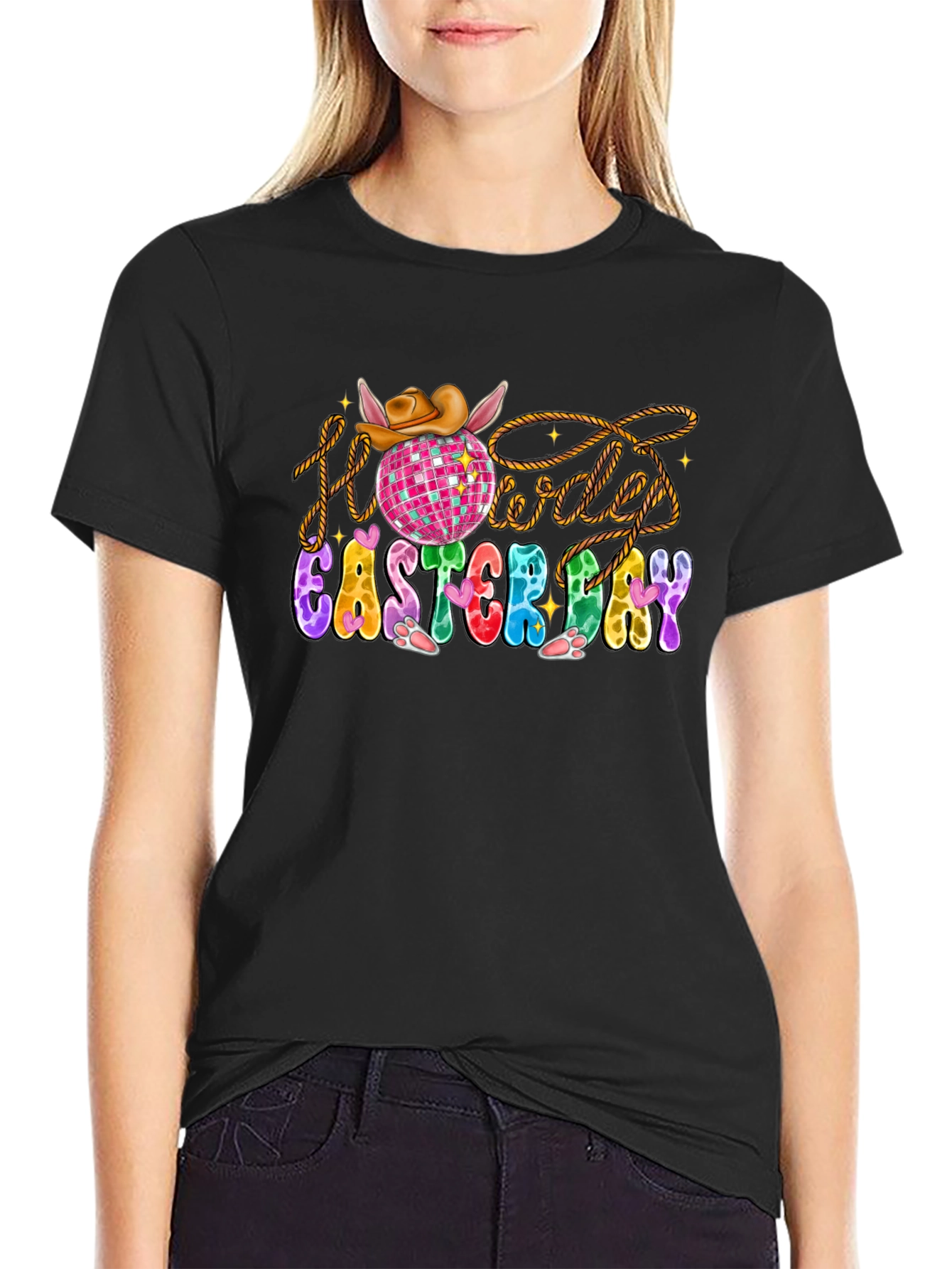 Howdy Easter Day Graphic Tee