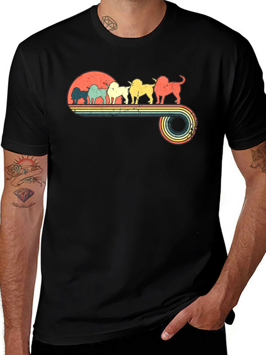 Vintage Dog Breed Retro Style T-Shirt