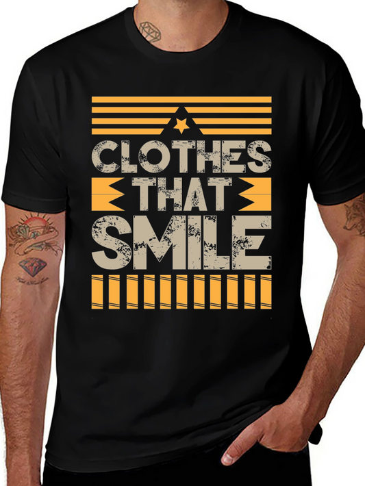 Clothes That Smile Graphic Tee - Black