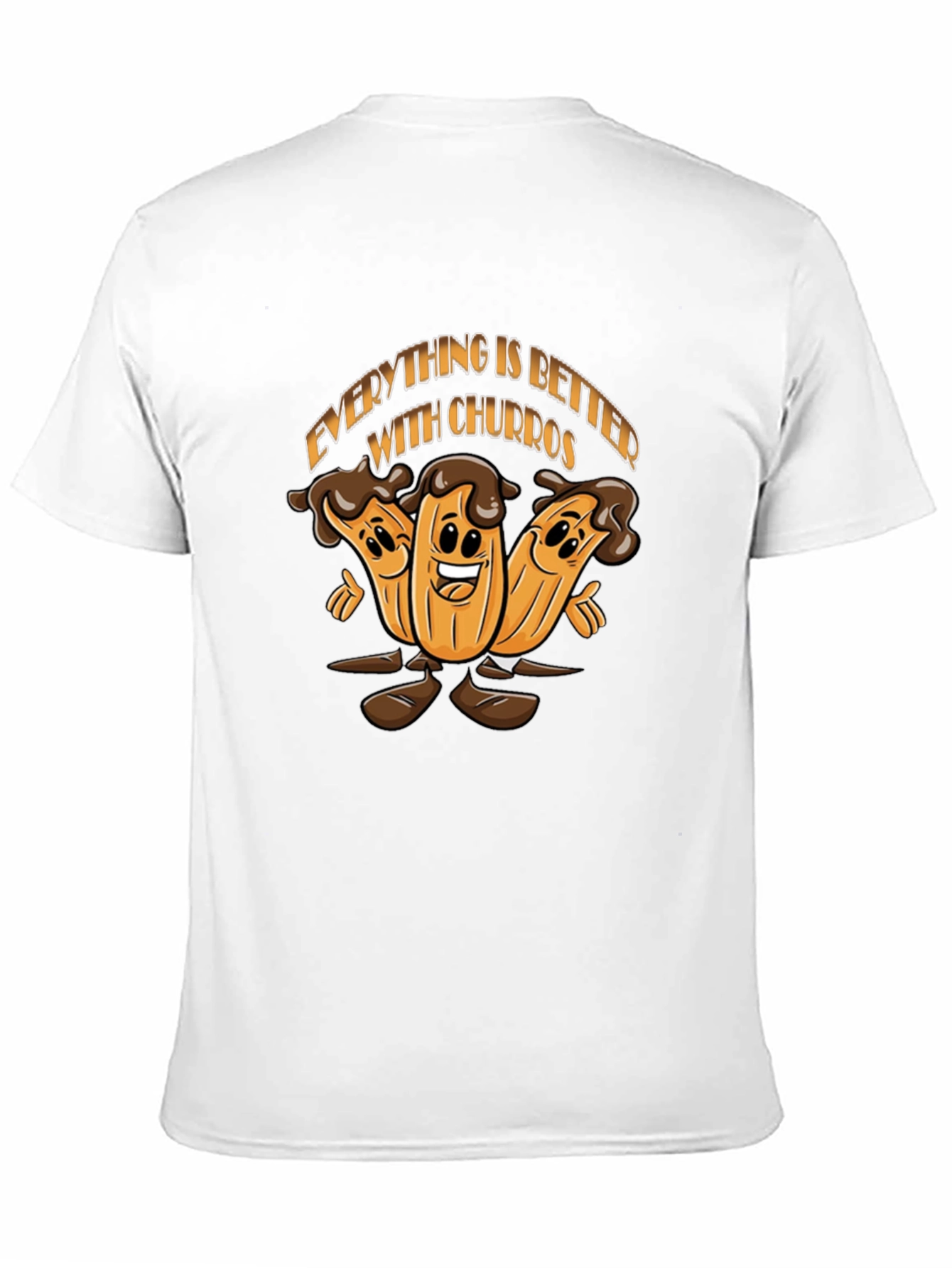 Everything is Better With Churros Black T-Shirt