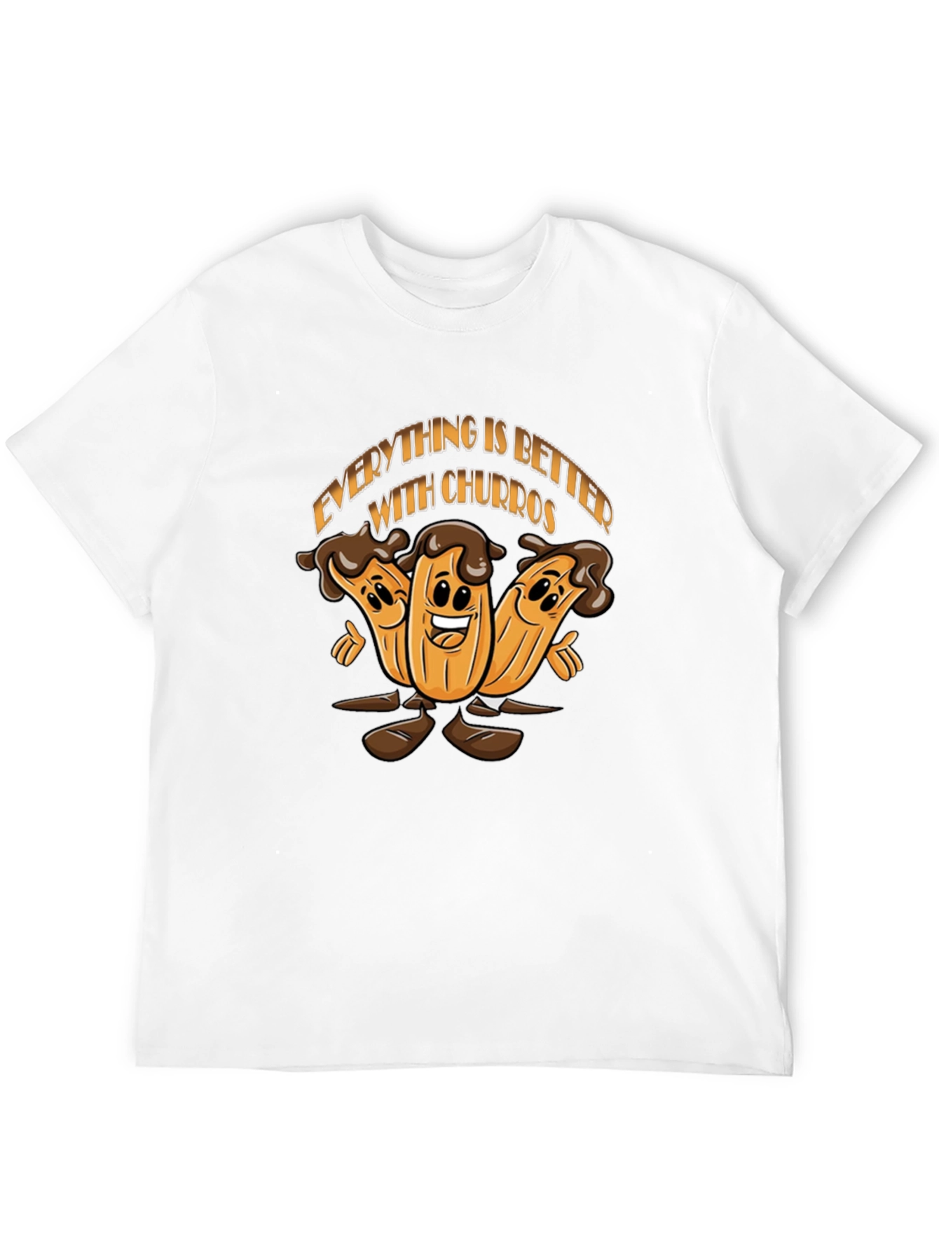 Everything is Better With Churros Black T-Shirt