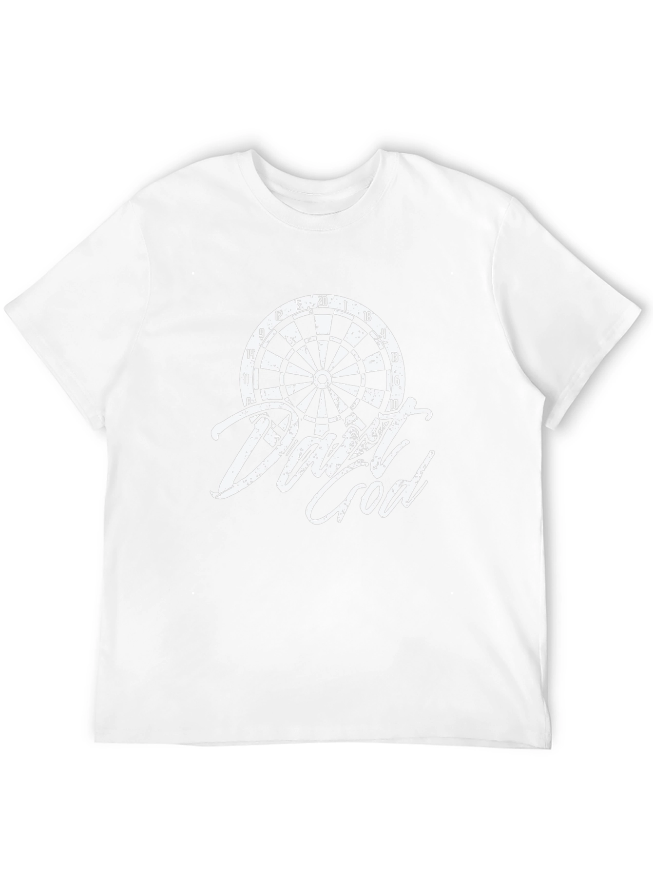 Dart God Graphic Tee - Black Casual T-Shirt