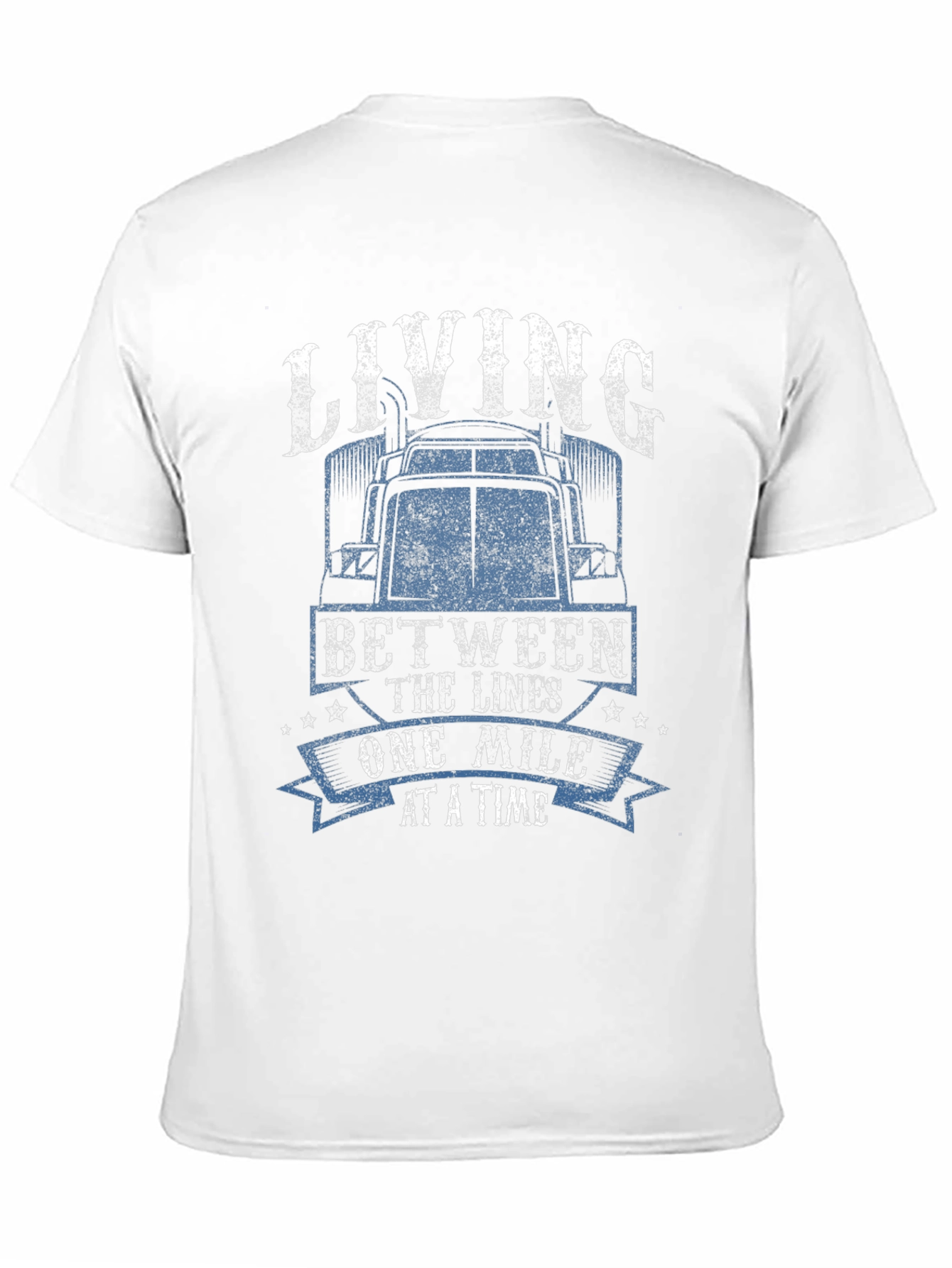 Living Between the Lines Trucker T-Shirt