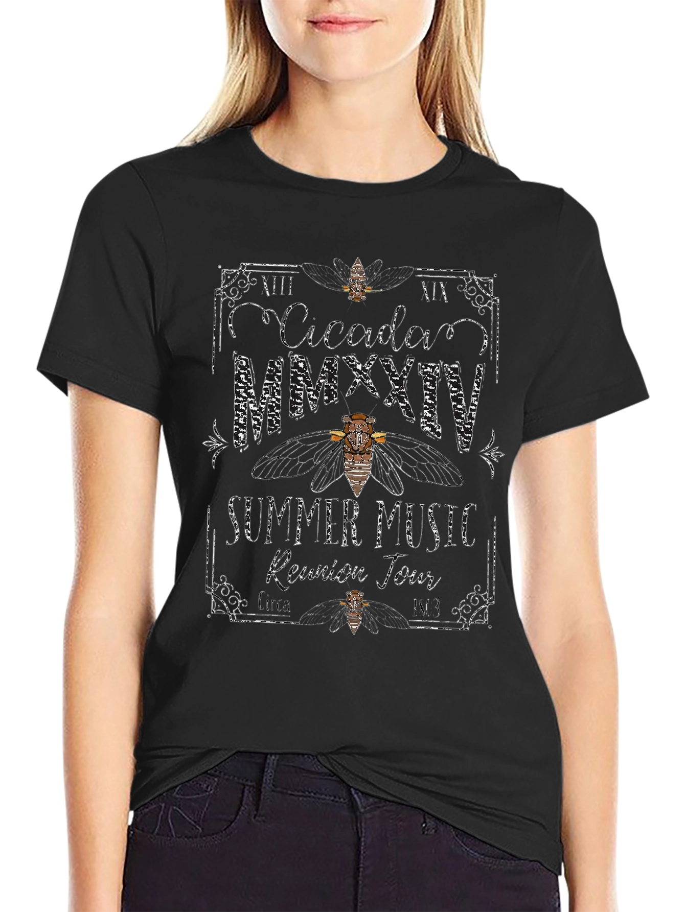 Cicada MMXXIV Summer Music Tour Graphic Tee