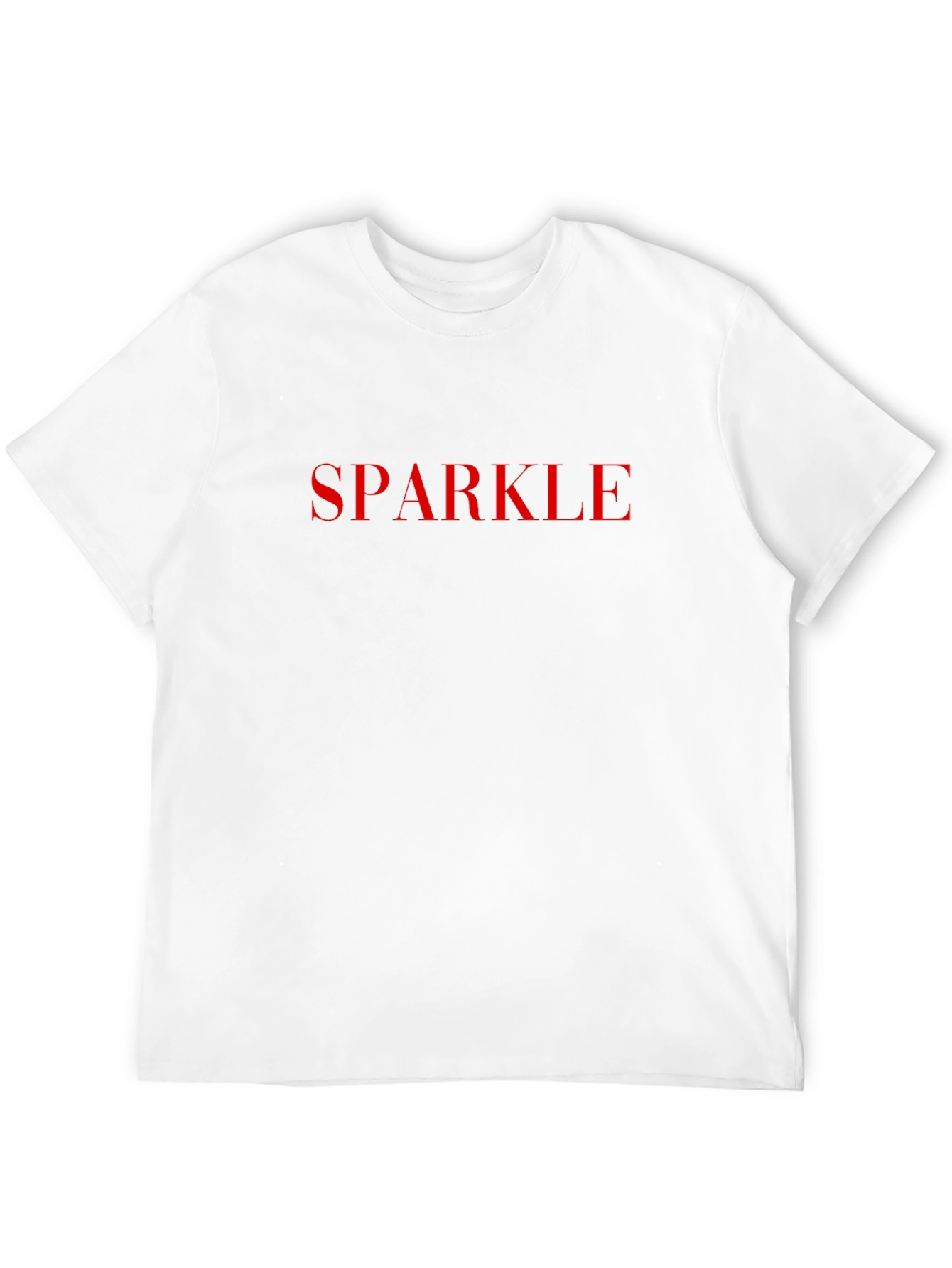 Sparkle Graphic Tee - Classic Black T-Shirt
