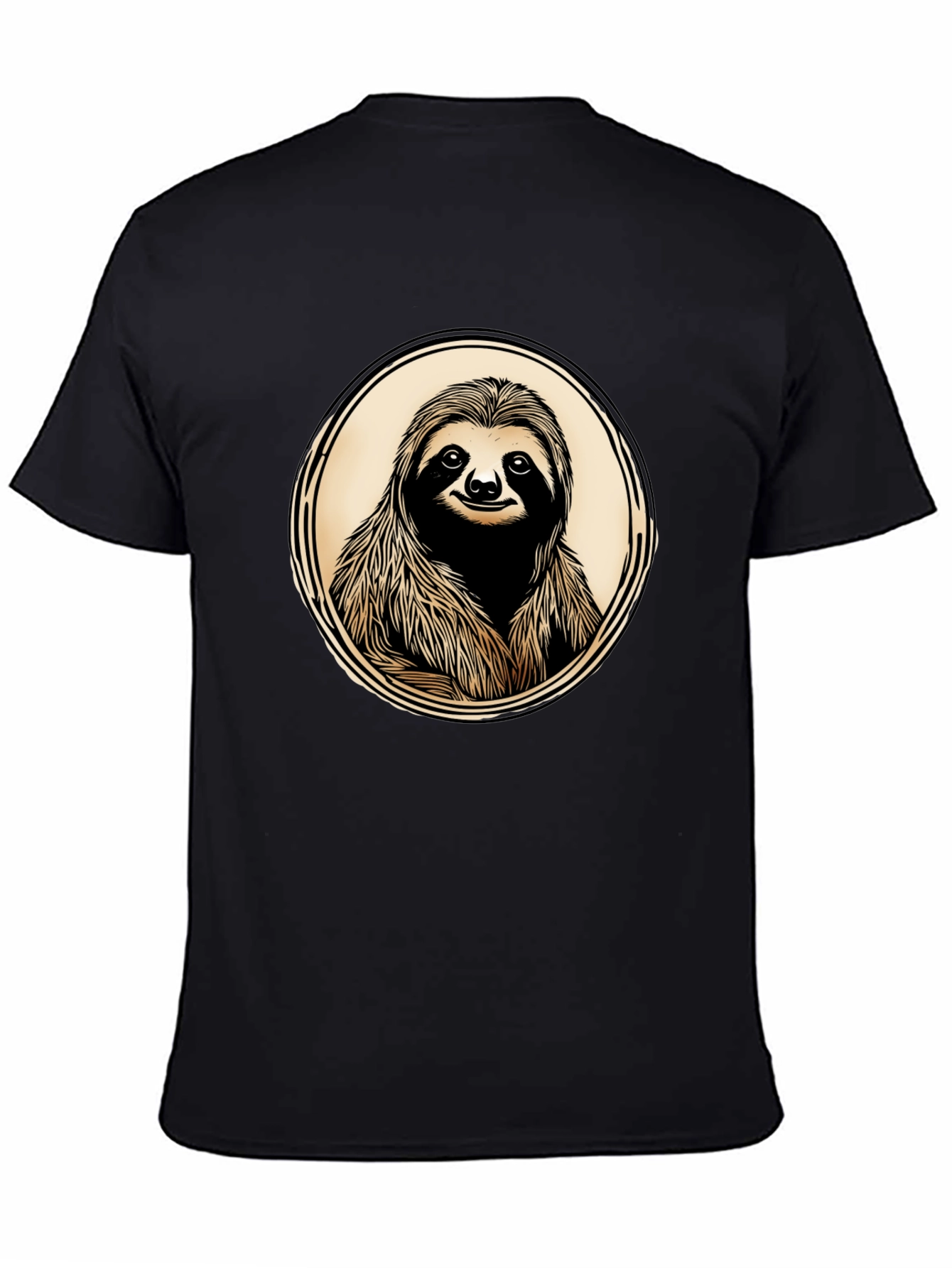 Sloth Graphic Print Tee