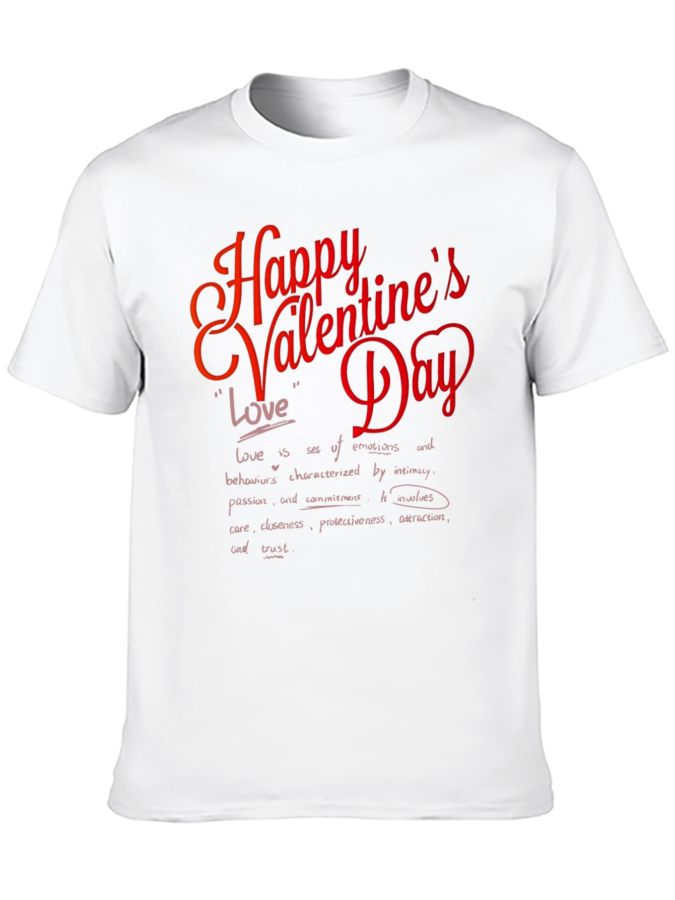 Happy Valentines Day Graphic Tee