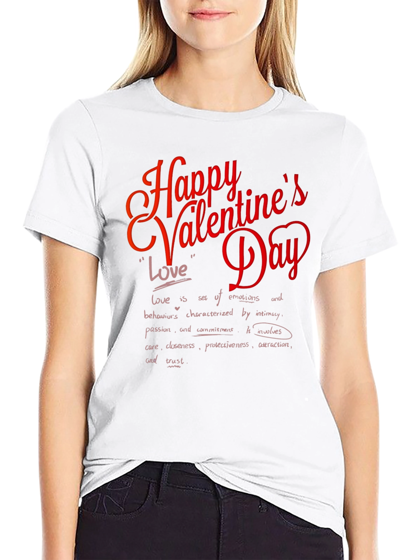 Happy Valentines Day Graphic Tee