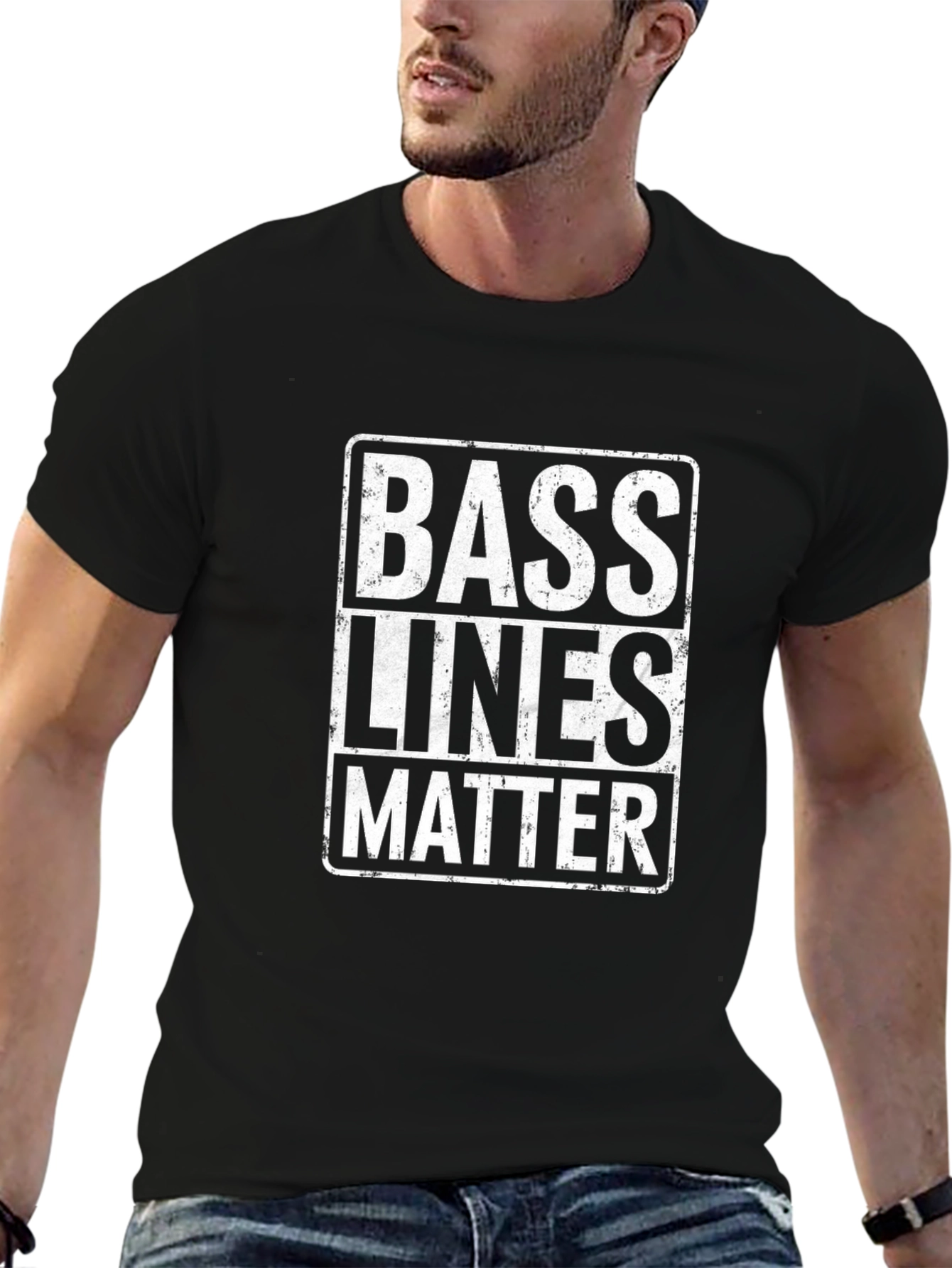 Bass Lines Matter Graphic T-Shirt