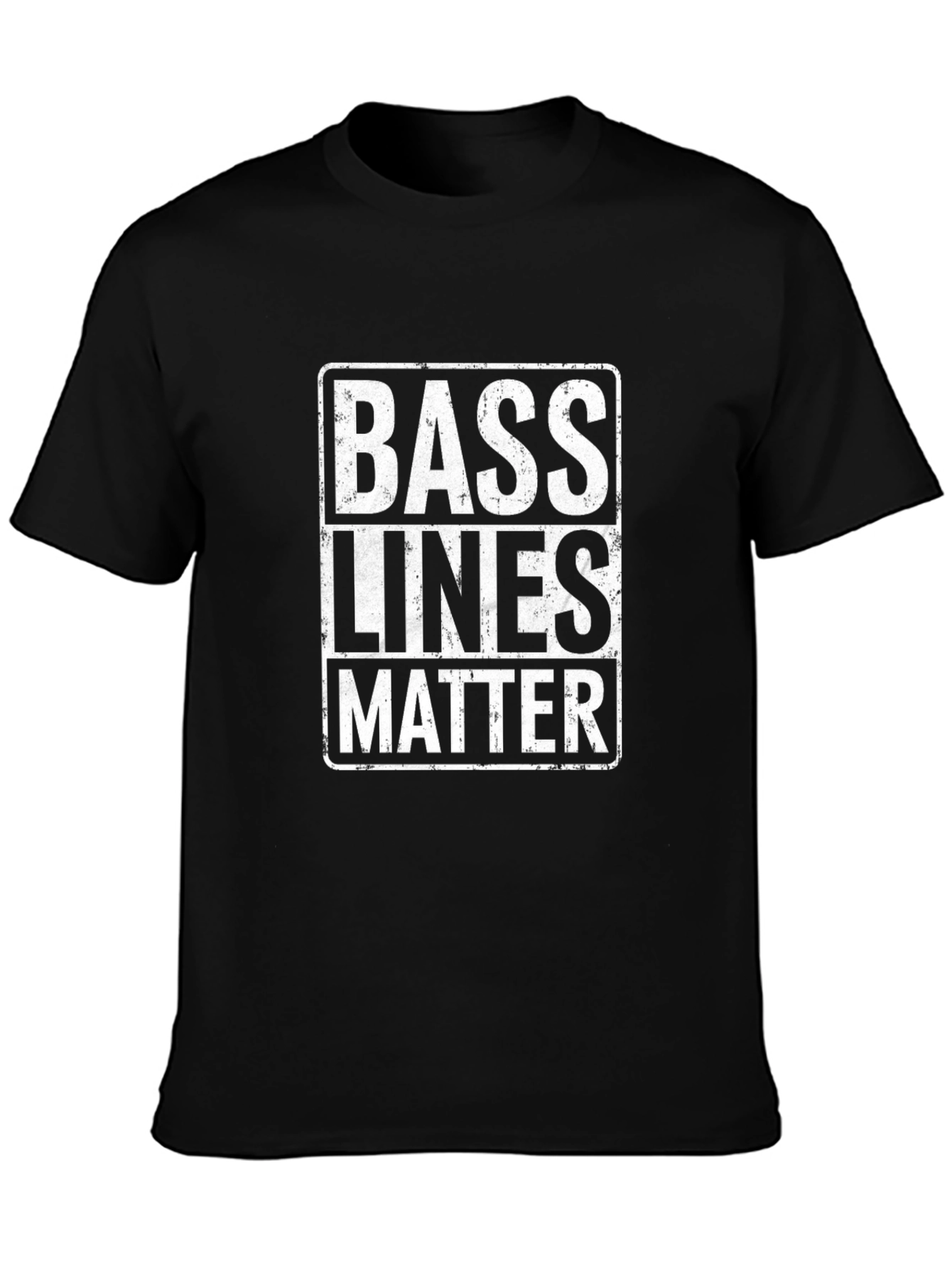 Bass Lines Matter Graphic T-Shirt