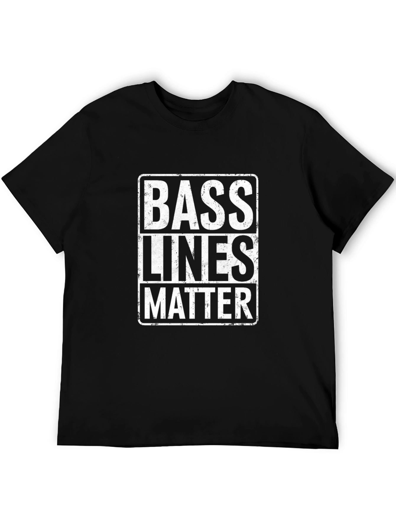 Bass Lines Matter Graphic T-Shirt
