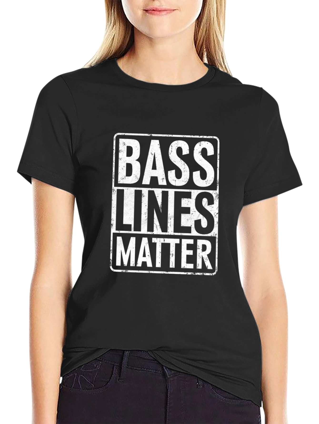 Bass Lines Matter Graphic T-Shirt