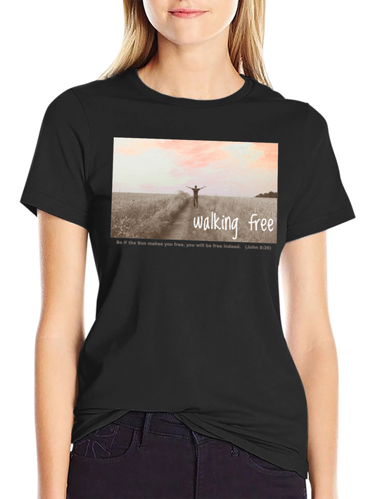 Walking Free Graphic T-Shirt