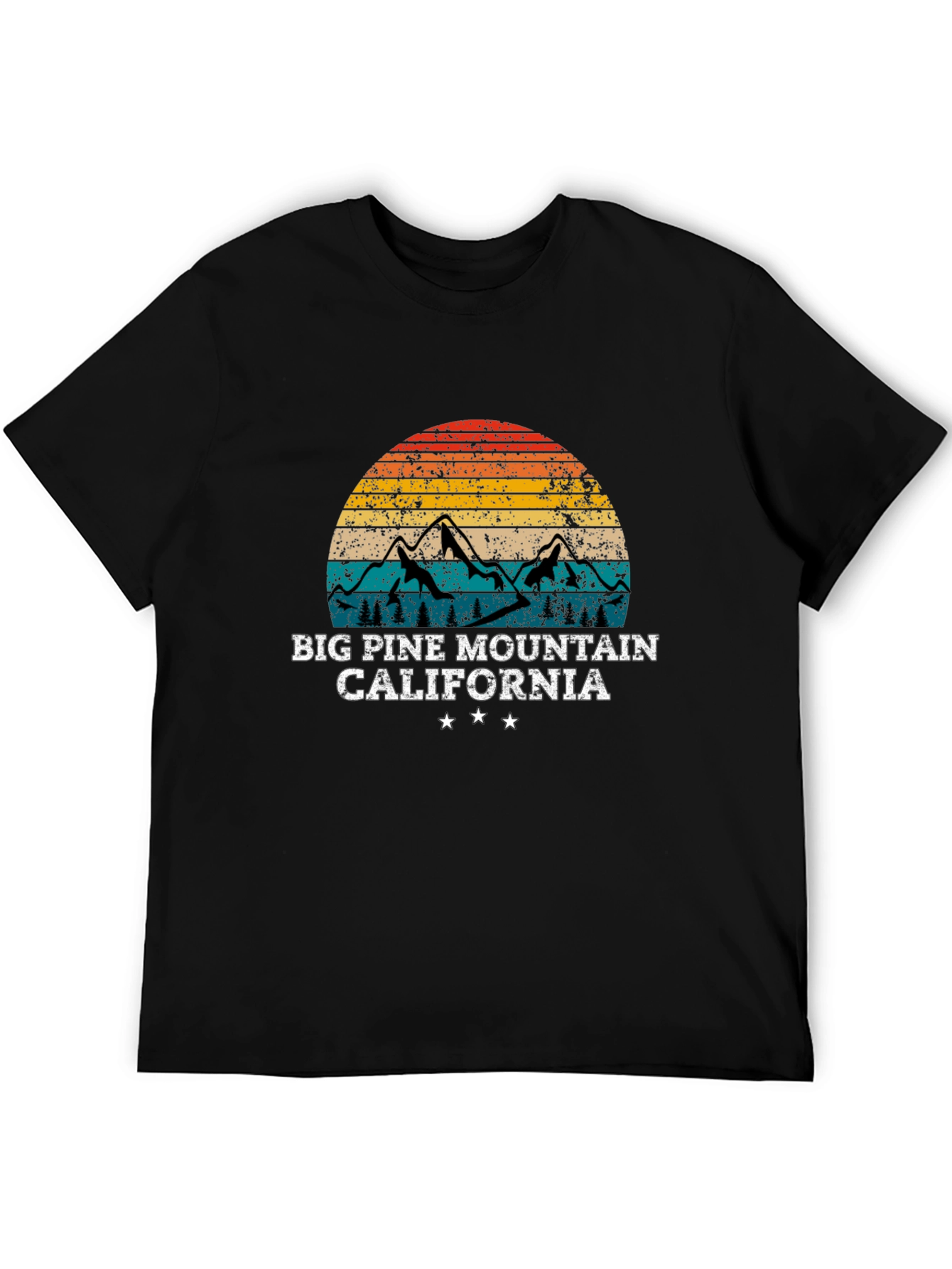 Big Pine Mountain Retro Graphic Tee