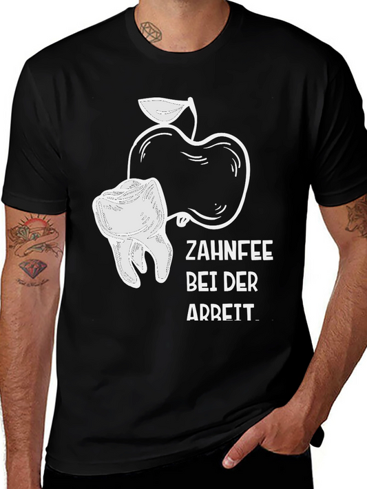 Dentist Humor T-Shirt - Tooth Fairy at Work Graphic Tee