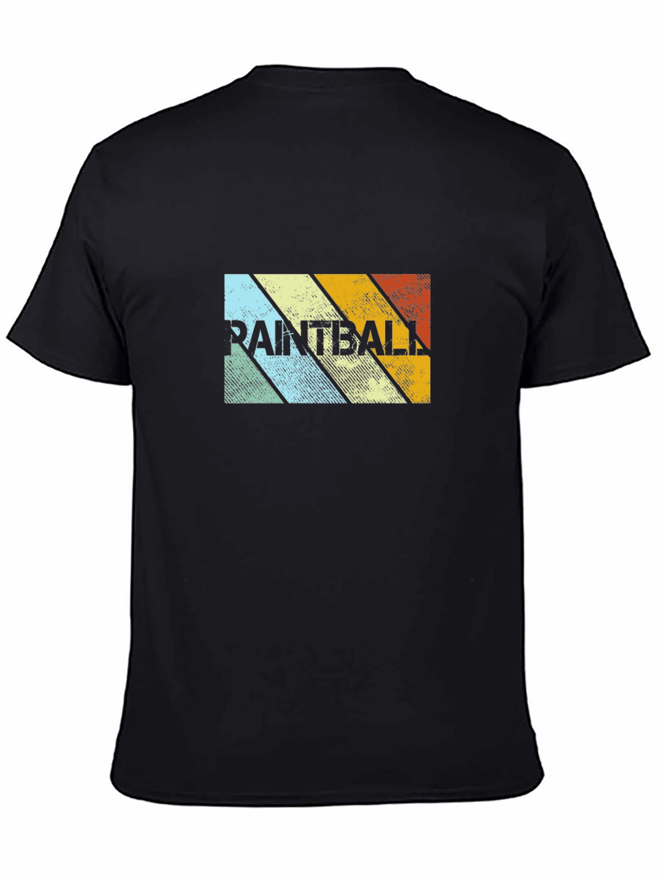 Retro Paintball Graphic T-Shirt