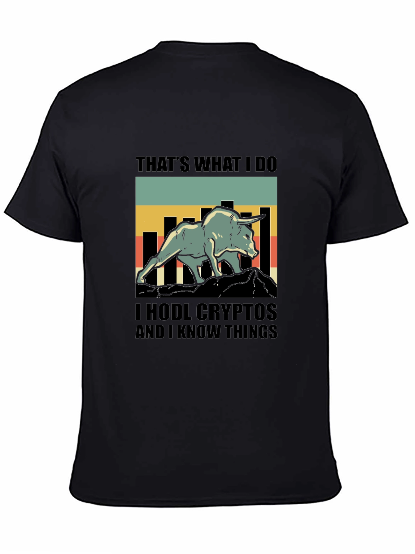 HODL Crypto Bull Graphic Tee