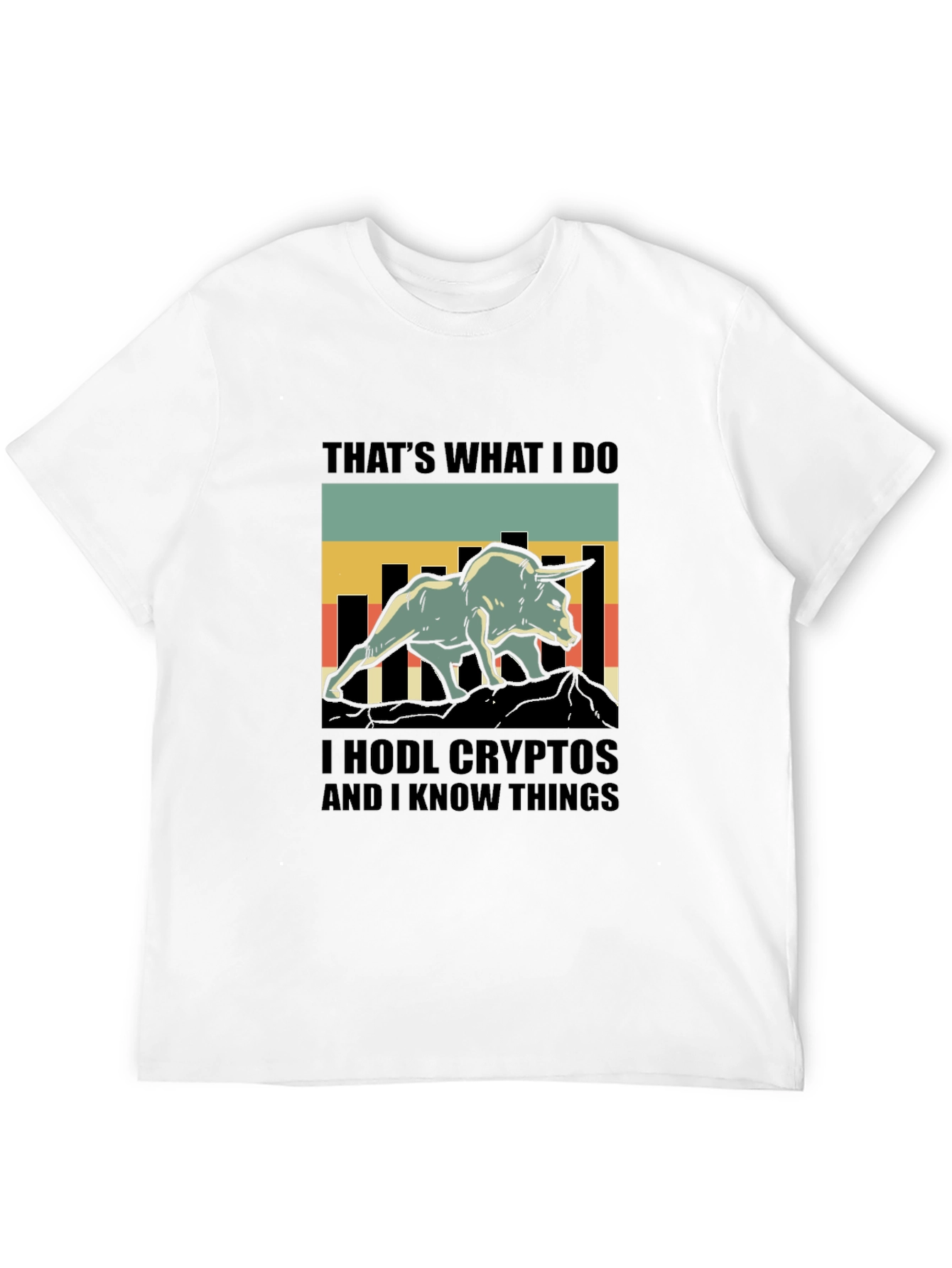 HODL Crypto Bull Graphic Tee
